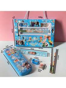 , White Princess, Frozen Princess, Stationery Gift Set, Student Gift Box, Children's Learning Supplies, Handheld Stationery Set, Back To School Season - Multicolor - View 11