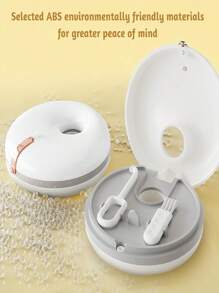 Personalized Custom Name Portable Dental Retainer Box, Denture And Child Orthodontic Appliance Storage Box.