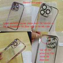 Hadaasi 1个电镀镜头保护超薄硬质透明手机壳，带防尘网，兼容苹果17 Pro/17 Pro Max/17 Air/17/16 Pro/16 Pro Max/16 Plus/16/16 E/15 Pro/15 Pro Max/15 Plus/15/14 Pro/14 Pro Max/14 Plus/14/13 Pro/13 Pro Max/13/12 Pro/12 Pro Max/12/11 Pro Max/11/11 Pro/XS Max/XR/XS/X