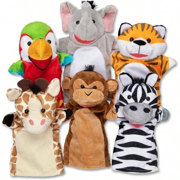 New Fashionable Cartoon Animal Plush Hand Puppets - Interactive Parent-Child - Movable Mouth - Multiple Styles - Queuing - Games - Costumes - School - Gifts - Expressing - Playful - Romantic Couple Games - Cat Gifts - For Women - For Men - Interactive - Party Games - I Play - Stitch Toys, Travel Toys, Classroom Fidget Toys, Mini Stuff, Bath Toys, Christmas Stationery, Stress Ball, Birthday Gifts, Holiday Gifts, Perfect Gifts