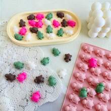 1 buah Cetakan Kura-kura Silikon untuk Jeli, Cokelat, Puding, Kue & Es Batu | Loyang Kerajinan Tangan Persegi Panjang, Desain Menarik, Ideal untuk Ulang Tahun, Natal & Hari Raya Thanksgiving, Perlengkapan Kue - Berwarna merah muda - View 9