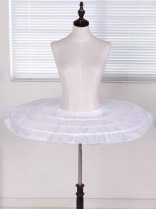 32cm Petticoat, Voluminous Petticoat, Swan Ballet Tutu, 3-Hoop Short Petticoat