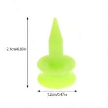 10Pcs/Pack Professional Golf Tees Castle Green Golfer Accessory Plastic Golf Tees Perfect For Teeing The Ball