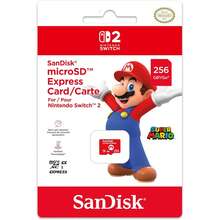 Nintendo Switch 2 Micro SD Card, SanDisk - Red - View 1
