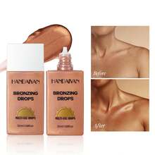 Tanning Liquid Matte Waterproof Tanning Liquid Pearl Flash 4 Color Body Tanning Liquid - Multicolor - View 2