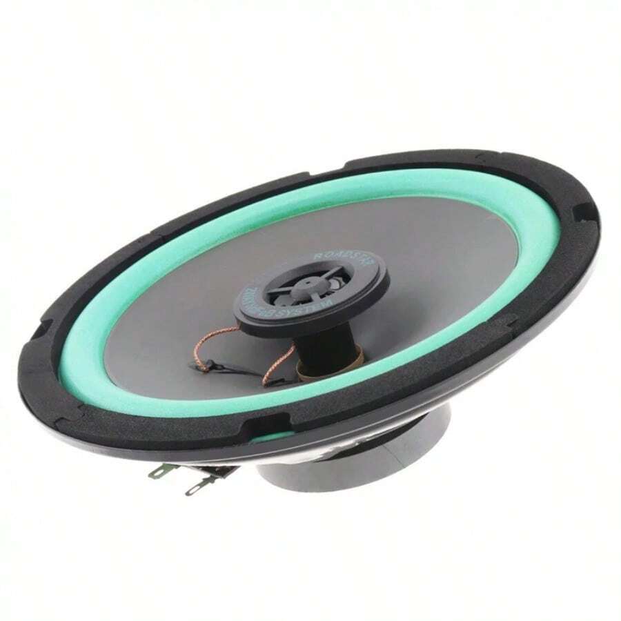 1pc Universal 6.5 Inch Car Door Coaxial Subwoofer 160W HiFi Auto Coaxial Speaker Audio Music Full Range Frequency Stereo Speaker - màu đen - Xem 1