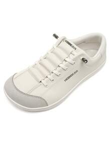 HOBIBEAR Minimalist Barefoot Shoes, Unisex | Zero Drop | Wide Fit Canvas Slip-On - Light Gray - View 7