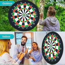 这款大型双面飞镖靶专为儿童设计，是一款趣味十足的派对游戏玩具，配有粘性球和飞镖！内含8个粘性球，适合儿童球类游戏，也适用于室内/室外/花园/棋盘游戏以及各种趣味派对活动。是送给3-12岁男孩女孩的完美生日礼物，也非常适合圣诞节和万圣节！ - 彩色 - 查看 7