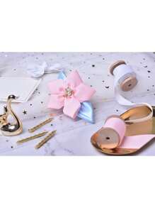 Bling Wrap Ribbon Gold 6Inch X 9 Feet Perfect For Gifts Dration Craft Projects Special Finishing Touch Unique Look Spool 3 Yards