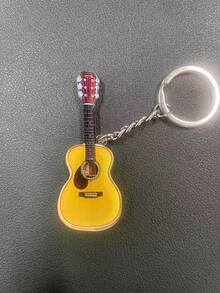 2025 - New Minimalist High-Quality Small Guitar Acrylic Keychain, Backpack Pendant Decoration, Suitable As Friend Gift, Party Favor, Perfect Gift, Birthday Gift