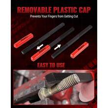 49 PC Thread Chaser Set Metric And SAE Thread Restorer Tool With 22 Taps 24 Dies 3 Thread Files Master Thread Cleaner Rethreading Kit In UNC UNF Metric Sizes - As Pic - View 7