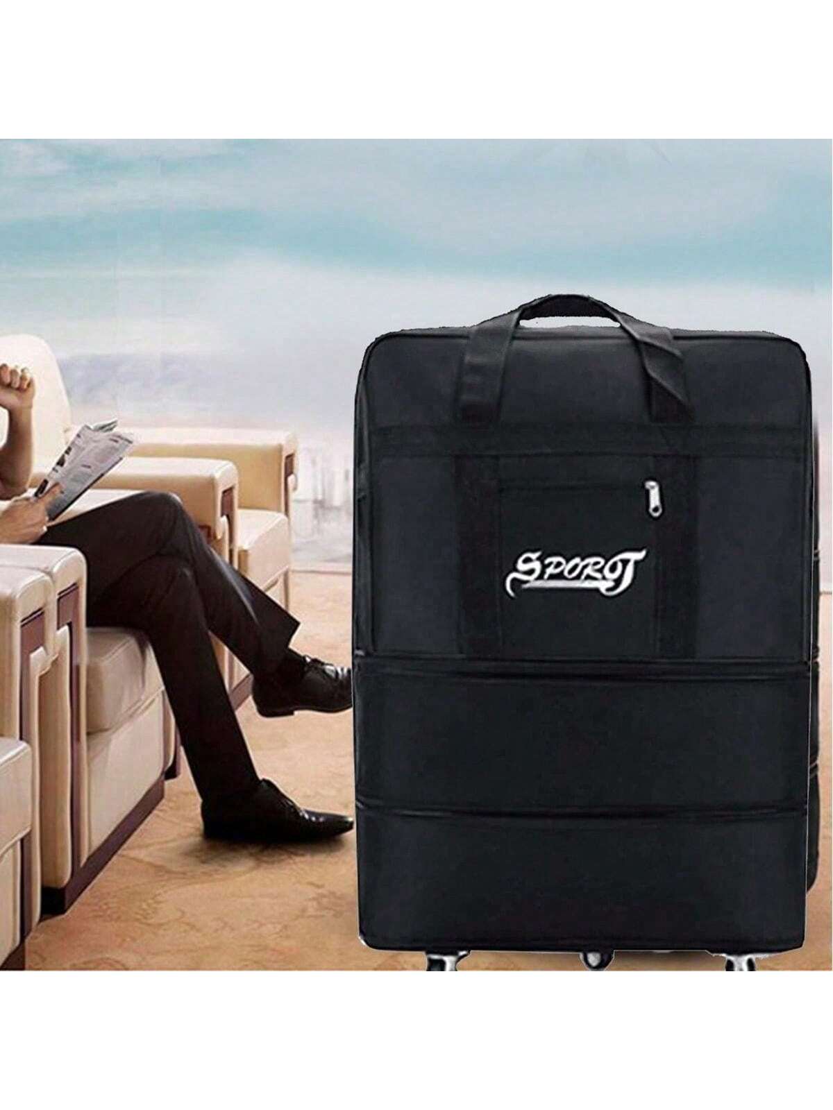 1 حقيبة سفر كبيرة السعة قابلة للطي ومقاومة للماء،...