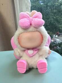 17厘米娃娃服装拉布布坐姿派对怪兽服装配饰服装DIY礼物幸福天使蝴蝶结彩色 - 彩色 - 查看 8