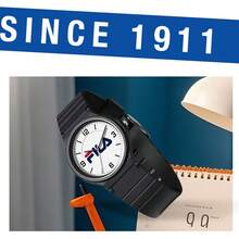 FILA 高级女士石英腕表 – 闪亮水晶表框、珍珠表盘和精钢表带 | 送给她的奢华礼物 - 均碼 - 查看 8