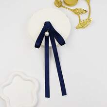 1 pièce Nœud papillon et broche décorative pour col de style simple et unicolore, fait main. Convient pour les sorties quotidiennes, les uniformes, les tenues scolaires, etc. L'option A est en polyester, l'option B est en velours floqué. - Noeud papillon multicolore - Voir 14