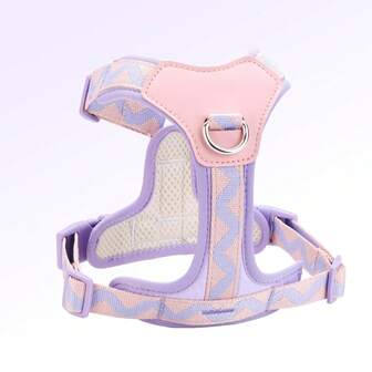 HP357 防震狗背带，可手洗聚酯纤维，耐用防滑胸背带，宠物牵引绳配件，长度低于 4 英尺，无电源，无电池