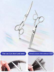 1 chiếc kéo cắt tóc chuyên nghiệp, kèm kéo tỉa mỏng, thích hợp cho nam, nữ và thú cưng Cắt tóc, dụng cụ tỉa, kéo cắt tóc bằng thép không gỉ để cắt tóc, tỉa râu, tạo kiểu và chải chuốt, thích hợp cho mục đích sử dụng cá nhân và salon, lược chải ngược, phụ kiện cắt tóc, máy sấy tóc, tóc, thợ cắt tóc, dụng cụ làm tóc, sản phẩm chăm sóc tóc, máy sấy tóc, tóc, phụ kiện, sản phẩm chăm sóc tóc, dụng cụ làm tóc, đồ dùng cho tóc, chăm sóc tóc, lược chải tóc xoăn, thợ cắt tóc, phụ kiện cắt tóc, thiết bị làm tóc, vật dụng cần thiết khi đi du lịch, kiểu tóc, làm tóc, tóc, du lịch, sản phẩm làm tóc, dụng cụ làm tóc, đồ dùng cho tóc, thợ cắt tóc, phụ kiện cắt tóc, tiệm cắt tóc, thiết bị làm tóc - Bạc - Xem 6