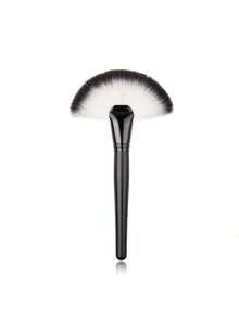 1支蓬松面部刷，专业高光腮红粉刷，修容粉刷，颧骨扇形刷，柔软化妆工具，适用于化妆粉腮红 - 彩色 - 查看 8