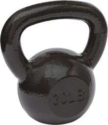 Basics Cast Iron Kettlebell - 30 Pounds - Xem 12