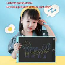1pc/2pcs/5pcs LCD Color Drawing Tablet, Writing & Drawing Pad, With Stylus Pen, Montessori Electronic Writing Board, One-Key Lock Erase, Reusable