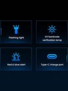 PHILIPS EDC Flashlight White Light Illumination - Multicolor - View 2