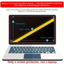 14 Inch Laptop Privacy Screen Protector, 3H Hardness, Anti Glare, Anti UV And Blue Light Blocking, Anti Fingerprint, Matte Treatment, Durable PET Film Enhances Viewing Comfort, Used For HP/Asus/MSI/Razer Blade 14 Inch (Aspect Ratio 16:9) Notebook Computer Anti Blue Light And Scratch Screen Protector Anti UV Film | Screen Clarity Enhancer - 1 Piece - 14" - 16:9 Three-stage Anti-glare Protective Film - View 10