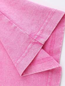 Twisted Tea Shirt,230GSM Heavyweight Cotton T-Shirt , Unisex Retro Streetwear Tee , Twisted Tea And Golden Hair Shirt,Casual Outdoor Wear, Machine Washable, Streetwear,Summer Outdoor Casual Wear,Perfect Gift For Men & Women - 玫瑰紅 - 查看 3