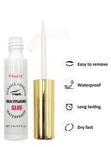 1支5毫升防水假睫毛胶水，速干持久强力透明睫毛胶，Rikuaild出品 - 彩色 - 查看 5
