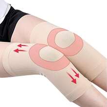 1 Paar Kompressionsärmel für Knie für Männer und Frauen, Baumwoll-Kniebandage Beinunterstützung für Laufen, Schmerzmanagement, Arthritisschmerzlinderung - Verschiedenfarbig - Übersicht 10