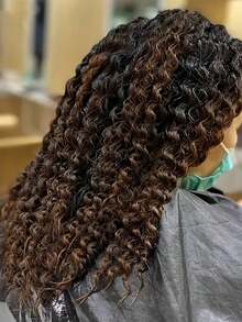 1 包（约 20 个）免加热螺旋卷发棒，DIY 美发造型工具，螺旋卷发棒配件 - 彩色 - 查看 5