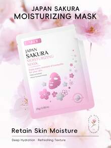 1 Set Improves Overall Completion Laikou Japan Sakura Skincare Set,(Hydrating Lip Mask 6g *5 &  Sakura Eye Cream 15g&  Sakura Skincare Set 3-Piece Set (50g Facial Cleanser+17ml Essence Liquid+30g Essence Cream) & Bubble Bath Bomb 80g *2&Hand Cream 3g *10 & Handmade Soap 70g &  Sleeping Face Mask 3g*10 & Moisturizing Mask 25g*5)Skin Repair Skin Care Gift Boxes Multifunctional Skin Care Gift Bag For Women, Mom, Wife, Sister, Teen, Girl Friend - 粉色 - 查看 9