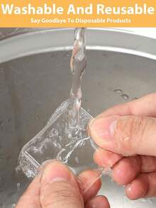 4 Stück/Set Anti-Rutsch Möbelgleiter, vielseitig einsetzbar, rutschfeste Möbelgriffe zum Reinigen, selbstklebende rutschfeste Möbelgleiter, Anti-Rutsch Hartholzboden Sofa Schützer, auch geeignet für Teppichbefestigung, Türpuffer, mit gewisser Stoßdämpfungswirkung (quadratisch)