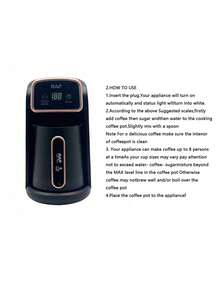 300 Ml Stainless Steel Coffee Maker, Semi-Automatic Coffee Maker With Cup Warmer, Turkish Coffee Maker, Espresso Machine