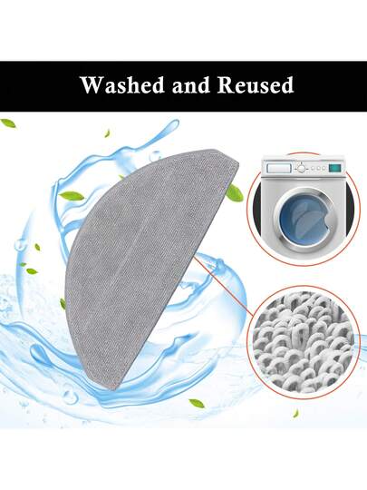 Cloth Mop Pads Xiao Mi E10 E12 B112 C103 3C Enhanced Plus Robot Stofzuiger Cleaner Vloer Attachment Replacement Cloths Accessories view 6
