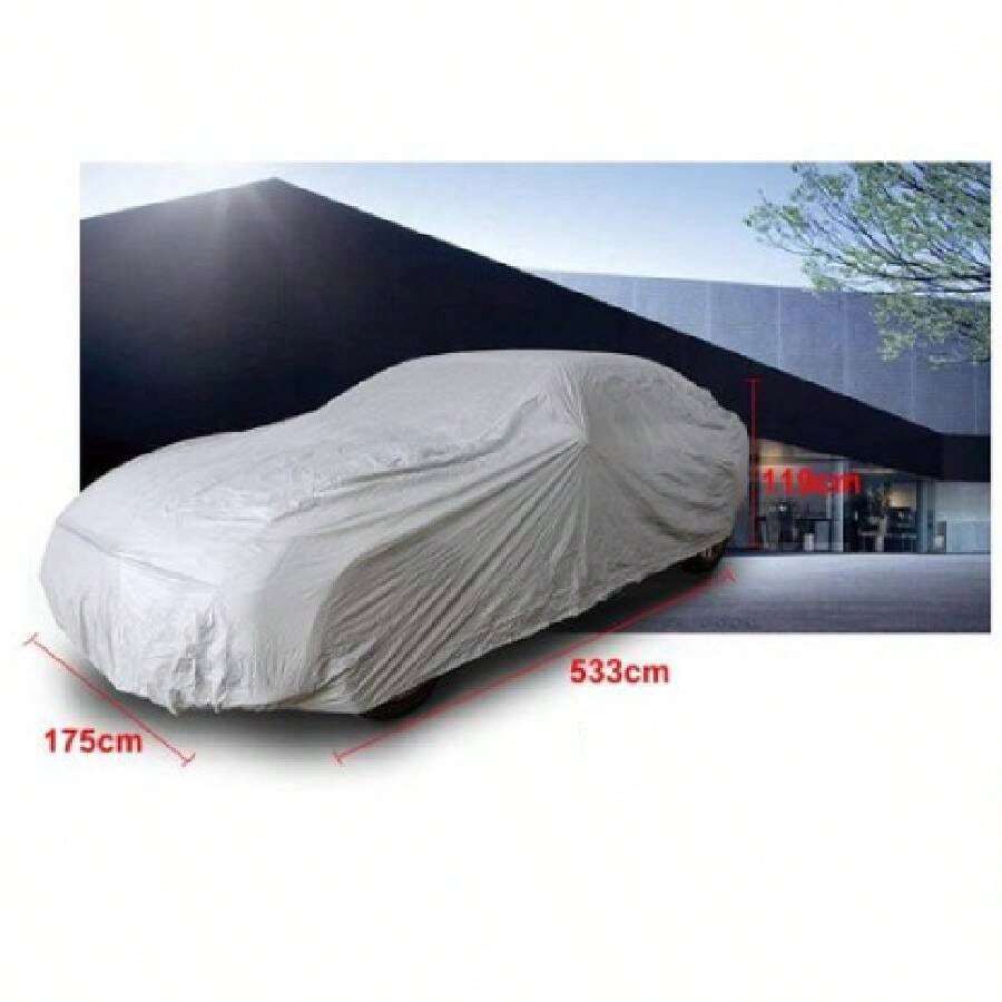 Fundas protectoras para coches, fundas anti-polvo, aptas para vehículos más grandes como SUV, con dimensiones de 480*150*150 cm.