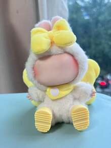 17厘米娃娃服装拉布布坐姿派对怪兽服装配饰服装DIY礼物幸福天使蝴蝶结彩色 - 彩色 - 查看 7