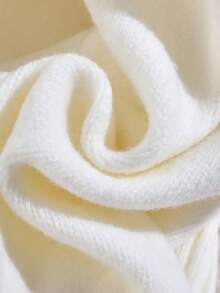 Áo nỉ cổ chữ V có mũ trùm đầu màu trắng dành cho nữ, thiết kế mới cho mùa thu, áo dài tay dáng croptop rộng rãi thêu hình trái tim, áo nỉ chui đầu phong cách Hàn Quốc có dây rút thường ngày, thích hợp mặc hàng ngày, hẹn hò, ngày lễ vào mùa thu/đông - trắng - Xem 5