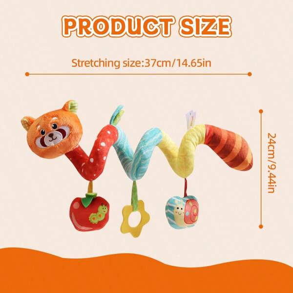 Poupée suspendue en peluche panda, décoration de poussette et de berceau pour bébé, cadeau éducatif pour nourrissons, convient pour Pâques
