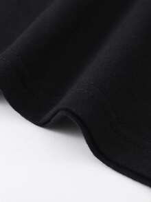 Camiseta gráfica divertida de dinosaurio nugget luna aullando para hombres - Camiseta casual de manga corta para atuendo al aire  casual - Negro - Ver 5