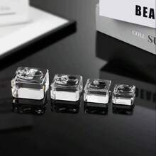 1 Stück Kristallkugel Glasständer, geometrischer Stil Tischdekoration, Raum- und Heimdekoration