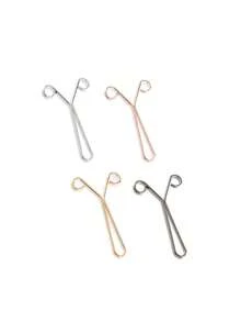24pcs/12pcs/8pcs/4pcs Invisible Y-Shaped Waist Cincher Clips, Waist Clips No Sewing No Nails, Pants Waist Reducer, Sleeve Cuff Adjuster, Curtain Clips, Clothing Length Shortener Clips, Suitable For Daily Life, Clothes, Skirts, Headscarves, Various Scenarios (Note: This Product Is Only Suitable For Clamping Clothing With A Thickness Of 1.0 Cm. If The Thickness Exceeds This Value, The Operation Will Become Difficult)