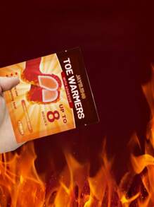 10-12小时自发热足部暖贴，即刻保暖10小时，男女通用便携式足贴，适合滑雪、徒步、露营等户外活动，是万圣节和圣诞节的理想礼物（随机新旧款）。圣诞礼物、暖手宝、男士礼物、圣诞袜填充物、可充电保温暖手宝、闺蜜节礼物、送给小狗的礼物、嘉年华礼物。 - 紅色 - 查看 4