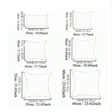1 buc. Inserție de pernă decorativă cu suport de înaltă densitate, versatilă pentru canapea, pat, mașină, multi-sezon
