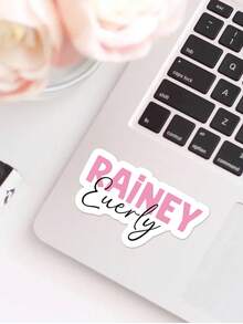 Custom Water Bottle Stickers, Customized Holographic Name Stickers, Personalized Name Tag Stickers, Customizable Name Stickers, Birthday Gifts, Colorful Text Stickers, Notebooks, Computers, Room Decorations, Back To School Supplies, Waterproof, Anniversary, Teacher's Day, School, Boys, Girls, Mothers, Home, Moving, Multi-Functional, Ornamental, Reusable, Modern, Colorful, Cute, Vintage, Cartoon, Kawaii, Custom, Personalized, Unique, Customized, Workers, Clients, Students, For Business/Work/ Office, For School, Desert Fall Cozy,Office Decor,New Job, Office Supplies - Style a - View 5