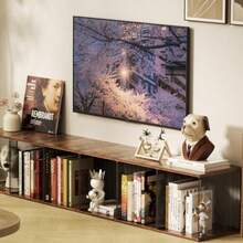 3 Cube Vinyl Record Storage DIY Stackable 120150 Records Visualize Album Storage Record Storage Crate - 如圖 - 查看 5