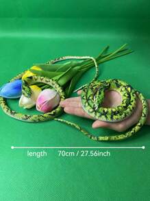 Realistic Soft Rubber Snake Toy, Vivid Patterned Python Texture, Scary Animal Snake Prop, Tongue Out Cobra, Novelty Party Gag Snake Model, Small Gift,Snake,Novelty Gifts,Toys,Snake Stuff,Novelty Gifts Funny,Rubber