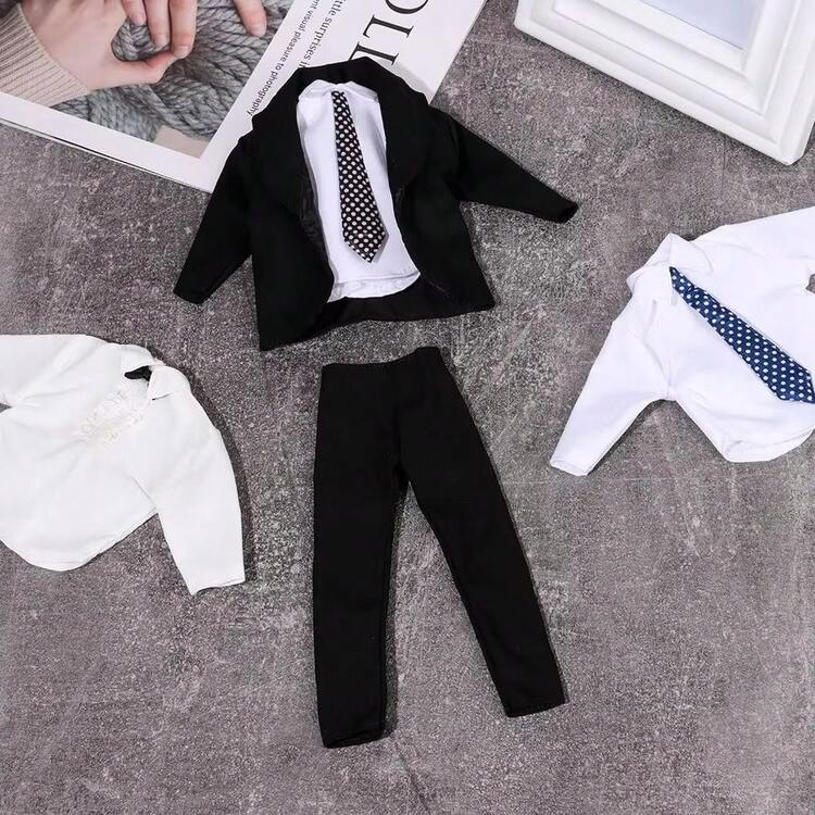 1/6 Doll Clothes Male Doll Daily Wear Casual Suit Shirt Pants Wedding Party Suit Man Doll Suit Clothes 30cm Doll Accessories - Multicolor - View 4
