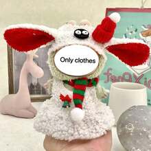 New 1-3 Generation 15-17cm LABUBU Pendant Set: Rabbit, Lamb, Elephant, Takoyaki. Clothes For LABUBU Dolls, Suitable For LABUBU Party And Gathering. (Clothes Only, No Shoes) - Multicolor - View 10