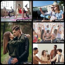 Travel Perfume Refillable Atomizer, 8ml Mini Genuine Leather Cologne Sprayer, Protable Pocket Size Empty Fragrance Spray Bottle(White)