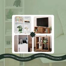 Mesa Auxiliar | Mesa Minimalista para Sala y Recámara | Mesita de Noche, Lateral o Centro de Mesa | Multiusos y Moderna | Hecho en México | Decoracion Hogar (Café, Pop) - Cafetería - Ver 7